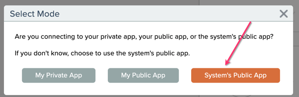 system public app